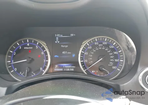 2016 Infiniti Q50 2.0T Premium z USA, uszkodzony, nr VIN JN1CV7APXGM200778